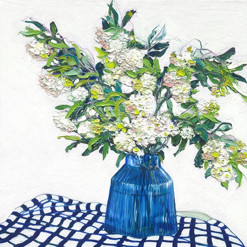 May Bush and the Blue Vase