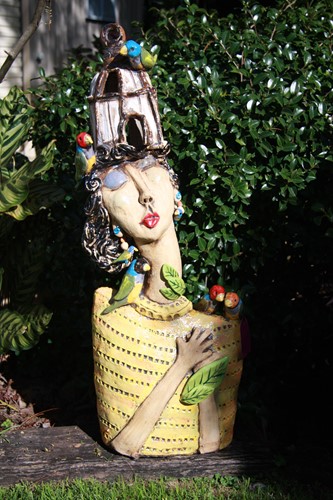 Birdsong Garden Sculpture Lady