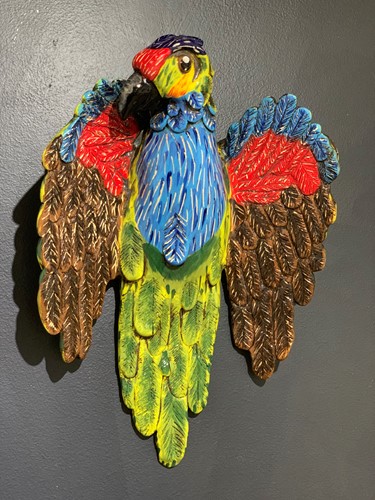 Wall Hanging Parrot I