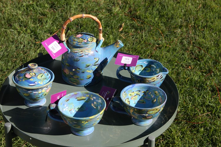 Monets Waterlillies Tea Party Set
