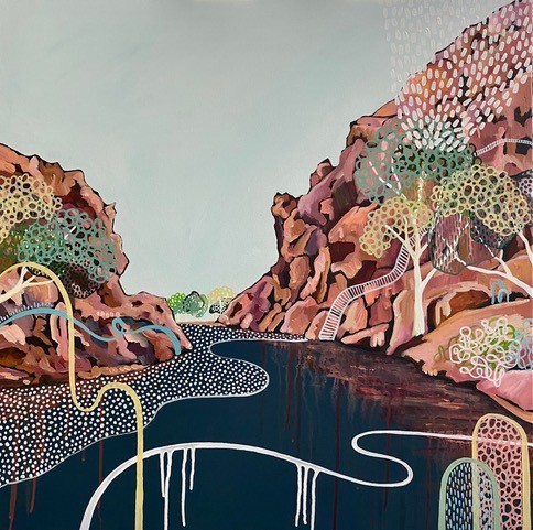 Abstract Gorge 4 by Emma Nancarrow