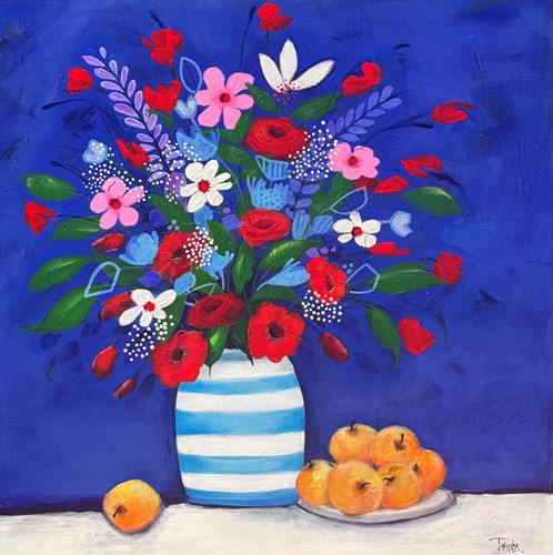 Poppies and Peaches