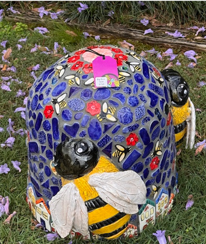 Big Bees Garden Seat