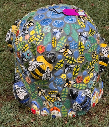 Garden Seat - Hive of Activity