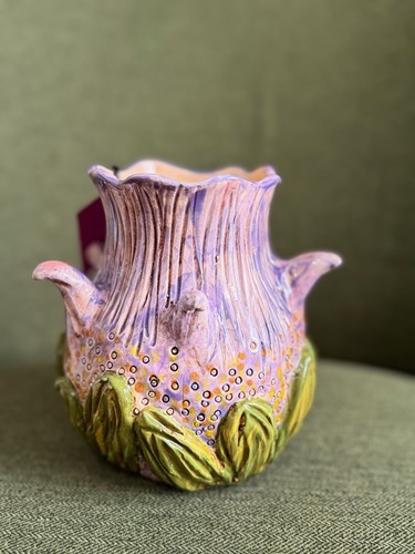 Purple Flower Bud Planter