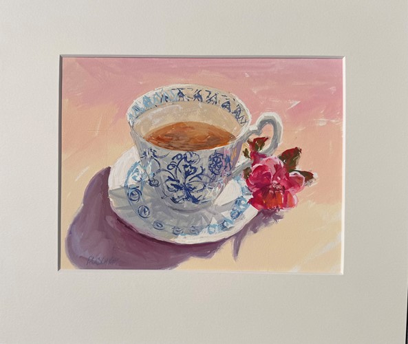 DAY 25 - Teacup and Blossom