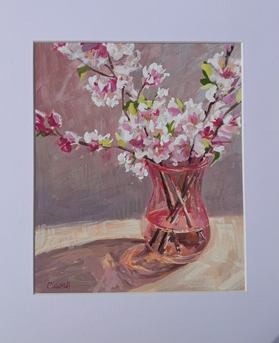 DAY 24 - Pink Vase Blossoms