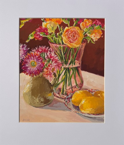 DAY 6 - Lemons, Ranunculus and Paper Daisies