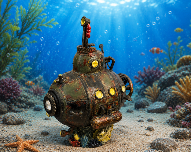 Steampunk Submarine 